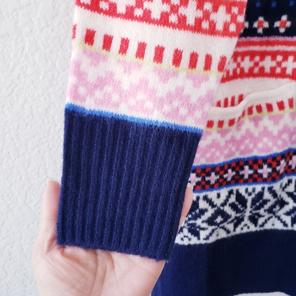 Old Navy Fair Isle Long Line Open-Front Sweater - Picture 7 of 10